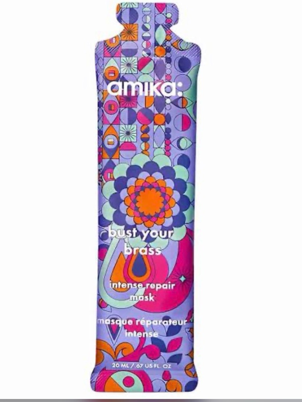 amika Bust Your Brass Intense Repair Mask
Deluxe sample